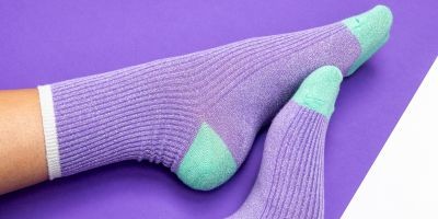 The purple band socks